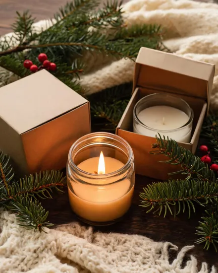 Holiday home fragrance gift