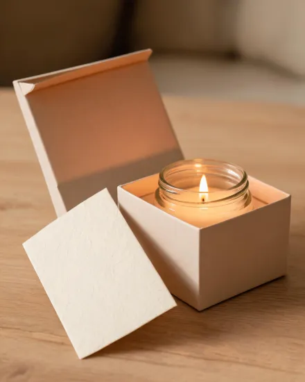 Thank you candle gift